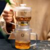 Detachable Glass Semi-Automatic Teapot – Easy Clean Design