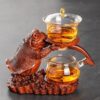 Creative Semi-Automatic Tea Set – Unique Design Glass Teapot Collection